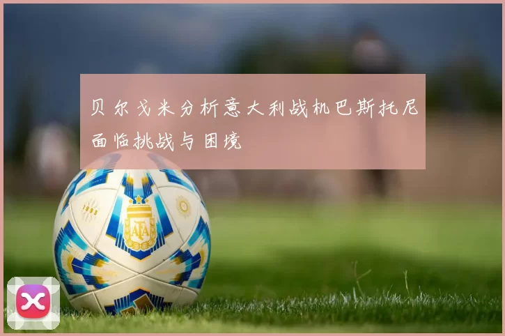 贝尔戈米分析意大利战机巴斯托尼面临挑战与困境